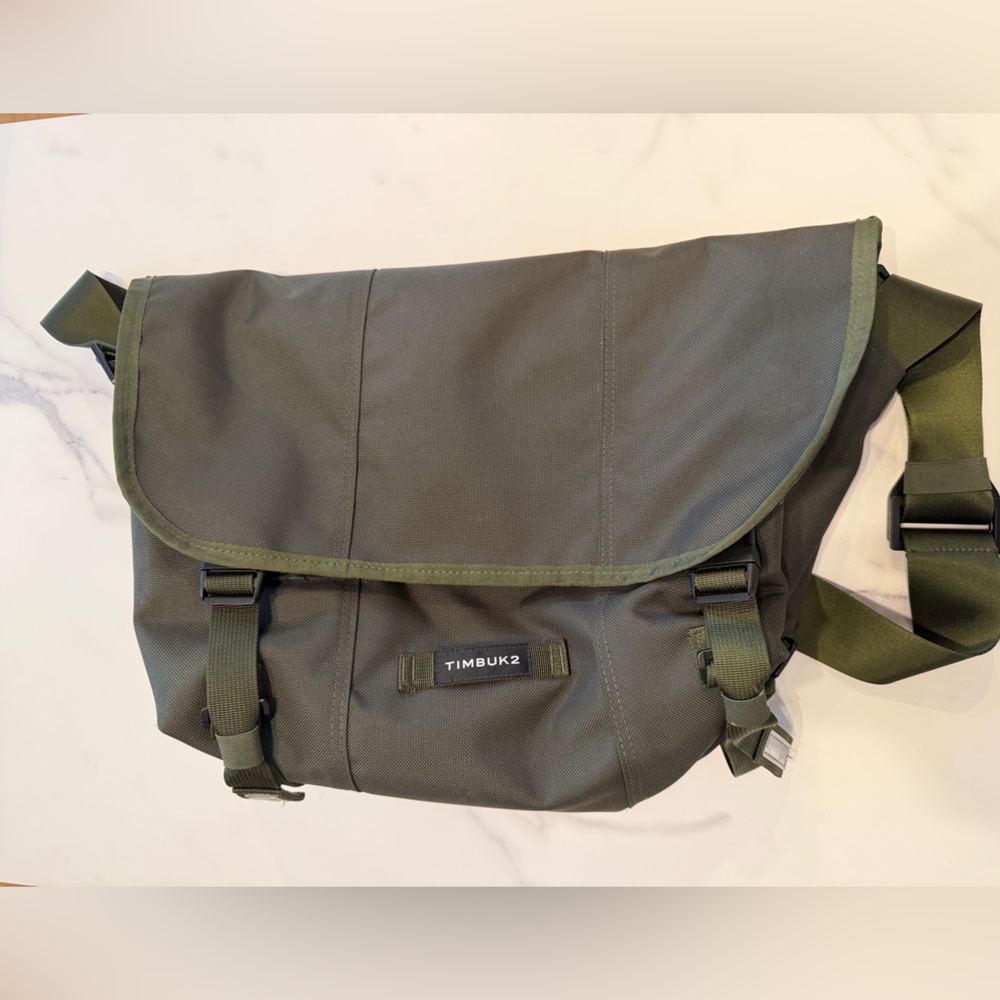 Timbuk2 Army Green Medium Messenger Bag